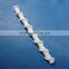 high performance engineering plastic CNC machining hdpe pe100 conveyer screw rod for food industry