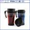 Double Wall Plastic Mug for Young Child and Plastic Travel Mug With Handle