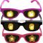 2015 newest popular amazing plastic diffraction glasses smiley