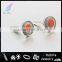 Fashion Accessories for Men Jewelry Stainless Steel Coin Cufflinks