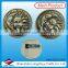 Custom die casting zinc alloy metal chaplain badge