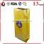 food side gusset packaging bag for tea or coffee bag with flat bottom