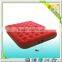 Colorful Inflatable flocked queen size pvc air bed