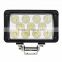 Bright 33w 12v Automobile Car Accessory 4x4 LED Headlight rectangle LED Work Light for offroad ATV UTV