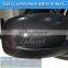 Super Glossy 5x65FT Black 5D Carbon Fiber Vinyl Film Car Wrap Sticker