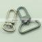 Wholesale Nickel Free Zinc Alloy 13mm 1/2 Inch Snap Hook Keychain Little Purse Hook