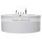 cUPC rounded bath,clear freestanding bathtub,soaker tub for two