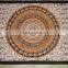 new round mandala printed bedsheets