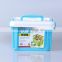 Household plastic first aid box/medicine chest/drug storage box