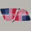 170T polyester flag,USA flag in a low price,car mirror flag direct manufacturer