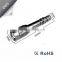Focus Zoomable led rechargeable flashlight