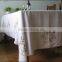 Hand hemstitched and embroidered table cloth No.19