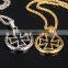 Best Selling Products In Europe 2016 Round Baseball Cross Necklace