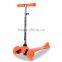 2016 new model mini child kick scooter with pedal for promotion