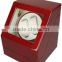 Red glossy custom printing wooden watch winder box