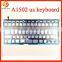 New Original Laptop US Keyboard for MacBook Pro Retina 13" A1502 US Keyboard ME864 ME865 ME866 2013year (SUIPER ERA)