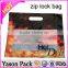 YASON good printing colors and full colors optinal pe zip lock bag waterproof pe zip bag