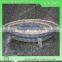 fancy boat shaped wicker gift basket