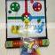 Hot sale kid toy mini magnetic ludo board game, ludo game