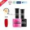 Beauty show YEANAIL hot sale professional 204 glitter fashion colors nail polish, gel polish, uv gel