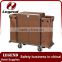 High Quality guest room service cart laundry trolley