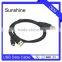 2.0 hign speed colorful usb data cable xnxx video converter usb aux cable media