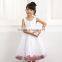 2016 Latest Children Kids Fashion Frock Wedding Dress Model For 9 Years Old Flower Girl