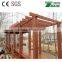 Wood plastic Materials Factory Outlets Outdoor Cheap Pergola used in balcony