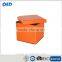 Single Foldable Storage Ottoman With Pocket
