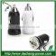 Colorful mini 5V 1A bullet mini car charger adapter with LED