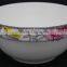 Hot sale white customised fine royal new bone china bowl