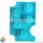 5 Cavity Silicone Drink Ice Tray Cool Shark Fin Shape Ice Cube Tray Freeze Mold Ice Maker Mold