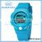 Free to put logo silicone wristband digital watch