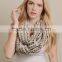 2 Colors Available Now for Clear Out! 35" x 35" Triangle Infinity Scarf for Girls 100% Polyester Infinity scarf