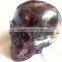 Natural Semi-precious Gemstone Purple Fluorite Skull