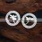 18Kgold plated dragonfly jewelry set 316L stainless steel jewerly