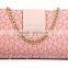 New style lady bag preppy style cow leather messenger bag women