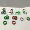 Wholesale Eco-friendly Custom LOGO elastic silicone layer finger ring band