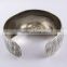 Devotional Engraved & Embossed !! 925 Sterling Silver Cuff Bangle, Silver Jewelry Wholeseller, Silver Jewelry Exporter
