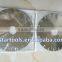 Electroplated diamond saw blade