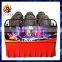 Hydraulic platform with motin 6 luxury seats,truck mobile 7D cinema