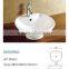 Round wash hand basin with one hole,bothroom ceramic basin