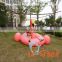 Different Animal Shape Adult 1.9m Pink Flamingo Water Toys