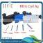 Blue/silver/black aluminum atomizer rda coil jig