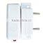 Wireless 433/868 mhz security equipment home use water leak detector, white shell