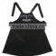 Cheap wholesale embroidery black cooking apron with customized logo