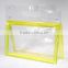 fancy plastic bag , commidity makeup packing clear bag