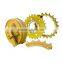 SH300, KH180-3 front idler, excavator front idler wheel from Beijing HMJ