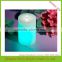 color changing LED pillar wax scented candle China candle factory