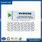 Printed self adhesive sticker void security peel off warranty label